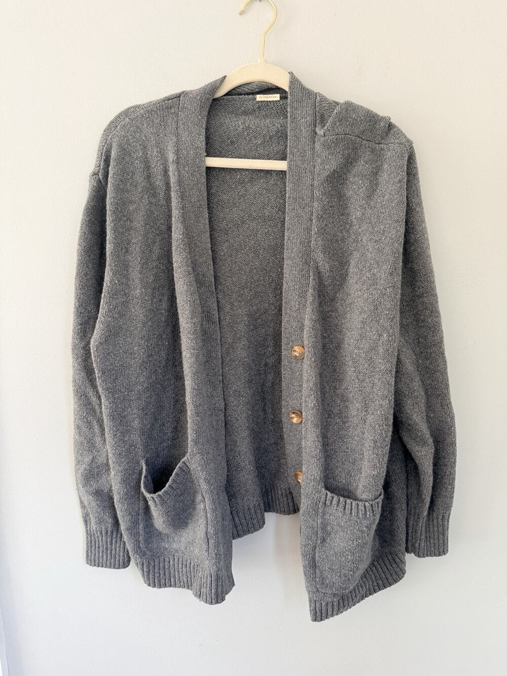 Men's Levi's Grandpa Sweater Button Up Fleece Pockets Cardigan XL